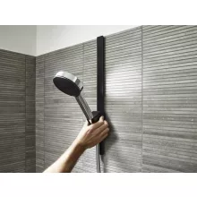   Hansgrohe WallStoris fali tartósín 50 cm matt fekete 27902670