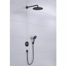   Hansgrohe Croma zuhanyrendszer 280 1 jet, Ecostat S, matt fekete 27961670