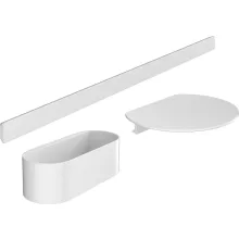   Hansgrohe WallStoris kád szett/tusfürdőtartó matt fehér 27966700