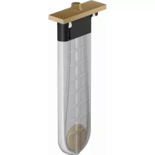   Hansgrohe sBox szálcsiszolt bronz kád színkészlet szögletes 28010140