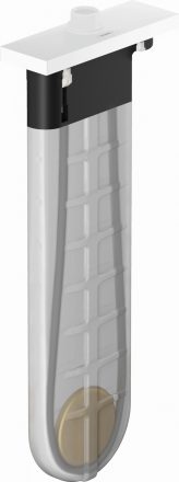 Hansgrohe sBox matt fehér kád színkészlet szögletes 28010700