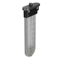   Hansgrohe sBox ovális kád színkészlet, szálcsiszolt fekete/króm 28020340