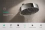Hansgrohe Activera S Állítható fejzuhany 95 két funkcióval EcoSmart, króm 28061000