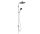 Hansgrohe Activera S zuhanyrendszer 240 2 funkciós kézizuhannyal EcoSmart, króm 28074000