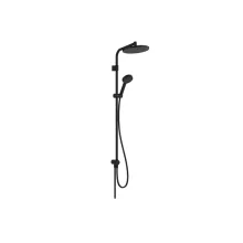   Hansgrohe Activera S zuhanyrendszer 240 2 funkciós kézizuhannyal EcoSmart, matt fekete 28074670