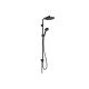 Hansgrohe Activera S zuhanyrendszer 240 2 funkciós kézizuhannyal EcoSmart, matt fekete 28074670