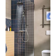   Hansgrohe Activera S zuhanyrendszer 240 Ecostat Fine termosztáttal EcoSmart, króm 28078000