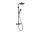 Hansgrohe Activera S zuhanyrendszer 240 Ecostat Fine termosztáttal EcoSmart+, matt fekete 28083670