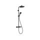 Hansgrohe Activera S zuhanyrendszer 240 Ecostat Fine termosztáttal EcoSmart+, matt fekete 28083670