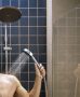 Hansgrohe Activera S zuhanyrendszer 240 Ecostat Fine termosztáttal EcoSmart+, matt fekete 28083670