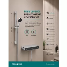   Hansgrohe Activera Select S ShowerTablet termosztátos zuhanyszett 2 funkciós kézizuhany EcoSmart, króm 28087000