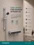 Hansgrohe Activera Select S ShowerTablet termosztátos zuhanyszett 2 funkciós kézizuhany EcoSmart, króm 28087000