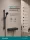Hansgrohe Activera Select S ShowerTablet termosztátos zuhanyszett 2 funkciós kézizuhany EcoSmart, matt fekete 28087670