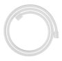 Hansgrohe Designflex textilszálas zuhanytömlő 175 cm, matt fehér 28240700