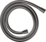 Hansgrohe Isiflex szálcsiszolt fekete/króm zuhanycső 160cm 28276340