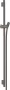 Hansgrohe Unica szálcsiszolt fekete/króm zuhanyrúd S Puro 90cm-es zuhanycsővel 28631340