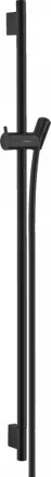 Hansgrohe Unica matt fekete zuhanyrúd S Puro 90cm-es zuhanycsővel 28631670