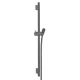 Hansgrohe Unica zuhanyrúd S Puro 65 cm, zuhanycsővel, szálcsiszolt fekete króm 28632340