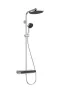 Hansgrohe Activera S Showerpipe 240 1jet EcoSmart+ ShowerTablet Select 360 Varia termosztáttal, króm 28639000