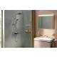Hansgrohe Activera Q Showerpipe 290/180 EcoSmart+ termosztátos zuhanyrendszer, króm kivitelben.