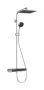 Hansgrohe Activera Q Showerpipe 290/180 1jet EcoSmart+ ShowerTablet Select 360 Varia termosztáttal, króm 28649000