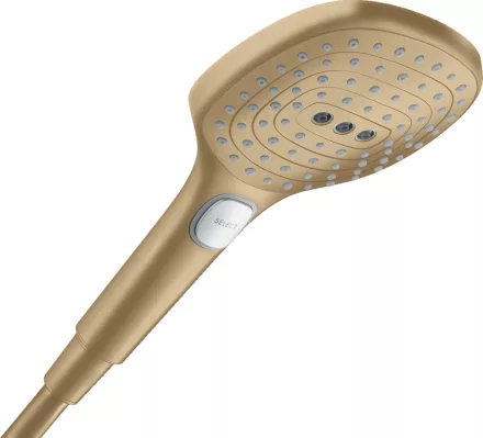 Hansgrohe Raindance Select E 3 funkciós kézizuhany 120 EcoSmart, szálcsiszolt bronz kivitelben