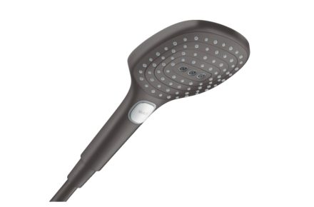 Hansgrohe Raindance Select E 3 funkciós kézizuhany 120 EcoSmart, szálcsiszolt fekete króm 28728340