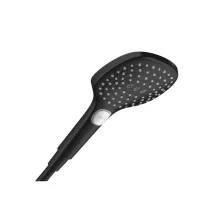   Hansgrohe Raindance Select E 3 funkciós kézizuhany 120 EcoSmart, matt fekete 28728670