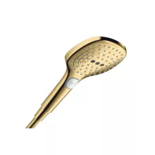   Hansgrohe Raindance Select E 3 funkciós kézizuhany 120 EcoSmart, polírozott arany hatású 28728990