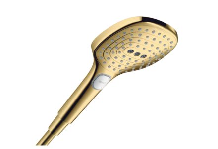 Hansgrohe Raindance Select E 3 funkciós kézizuhany 120 EcoSmart, polírozott arany hatású 28728990