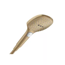   Hansgrohe Raindance Select E 3 funkciós kézizuhany 120 EcoSmart+, szálcsiszolt bronz 28729140