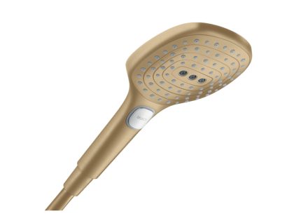 Hansgrohe Raindance Select E 3 funkciós kézizuhany 120 EcoSmart+, szálcsiszolt bronz 28729140