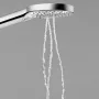 Hansgrohe Raindance Select E 3 funkciós kézizuhany 120 EcoSmart+, szálcsiszolt fekete króm 28729340