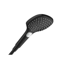   Hansgrohe Raindance Select E 3 funkciós kézizuhany 120 EcoSmart+, matt fekete 28729670