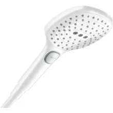 Hansgrohe Raindance Select E 3 funkciós kézizuhany 120 EcoSmart+, matt fehér kivitelben