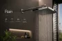 Hansgrohe Activera Q állítható dőlésszögű esőztető fejzuhany 295x180 mm, króm kivitelben.