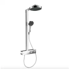   Hansgrohe Rainfinity 1 jet zuhanyrendszer 250, ShowerTablet 350 EcoSmart, króm 28742000