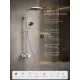 Hansgrohe Activera Q zuhanyrendszer Varia egykaros csapteleppel és 2jet zuhanyszettel, króm kivitelben.
