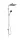 Hansgrohe Activera Q Showerpipe 290/180 1jet EcoSmart Reno zuhanyrendszer króm 28757000