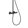 Hansgrohe Raindance S zuhanyrendszer 240 Ecostat Comfort termosztát Ecosmart+, matt fekete 28825670
