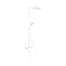   Hansgrohe Raindance S zuhanyrendszer 240 Ecostat Comfort termosztát Ecosmart+, matt fehér 28825700