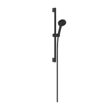 Hansgrohe Activera Select S Zuhanyszett 95 2jet EcoSmart+ nyomásfokozóval és 65 cm-es zuhanyrúddal matt fekete 28863670