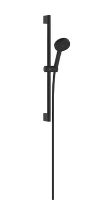 Hansgrohe Activera Select S Zuhanyszett 95 2jet EcoSmart+ nyomásfokozóval és 65 cm-es zuhanyrúddal matt fekete 28863670