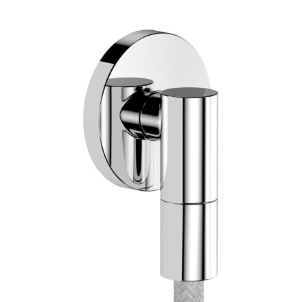 Hansgrohe FixFit Fine S fali csatlakozó visszacsapó szeleppel, króm 28882000