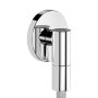 Hansgrohe FixFit Fine S fali csatlakozó visszacsapó szeleppel, króm 28882000