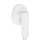 Hansgrohe FixFit Fine S fali csatlakozó visszacsapó szeleppel, matt fehér 28882700