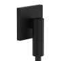 Hansgrohe FixFit Fine E fali csatlakozó visszacsapó szeleppel, matt fekete 28883670