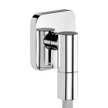   Hansgrohe FixFit Fine Q fali csatlakozó visszacsapó szeleppel, króm 28884000
