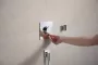 Hansgrohe Porter Fine fix zuhanytartó, króm 28885000