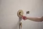 Hansgrohe Porter Fine fix zuhanytartó, szálcsiszolt bronz 28885140